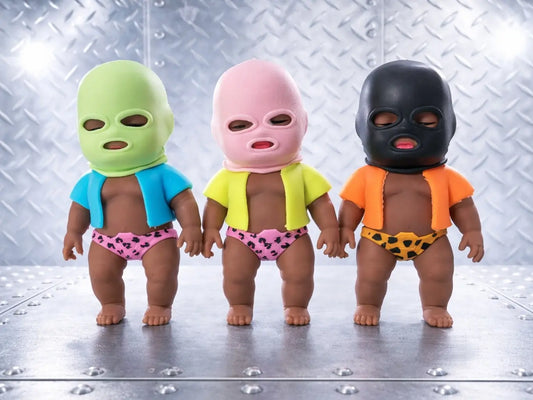 Stretchy Sand-Filled Stress Relief Doll | 5.1” Squishy Sensory Toy for Teens & Adults