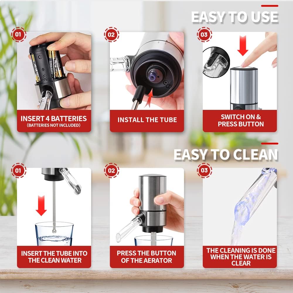 🍷Electric Wine Aerator and Dispenser