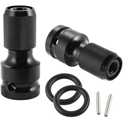 💥 1/4" Hex Shank Socket Converter – 1/2" to 1/4", Quick Release ⚙️