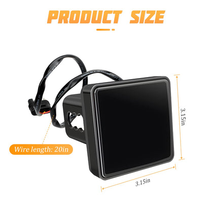 15-LED Universal Trailer Hitch Brake Light & Cover