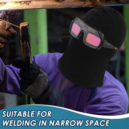 🔥Last Day Discount 49% OFF✨Solar Auto-Darkening Welding Goggles – Eye Protection with Smart Light Control🛡️