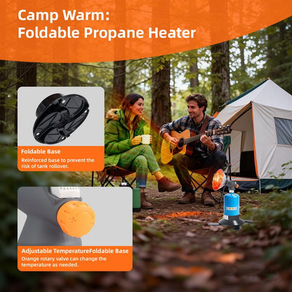 🏆45K+ SOLD🏕️Portable Outdoor Heater- Suitable For Outdoor Camping Tent Garage Fishing