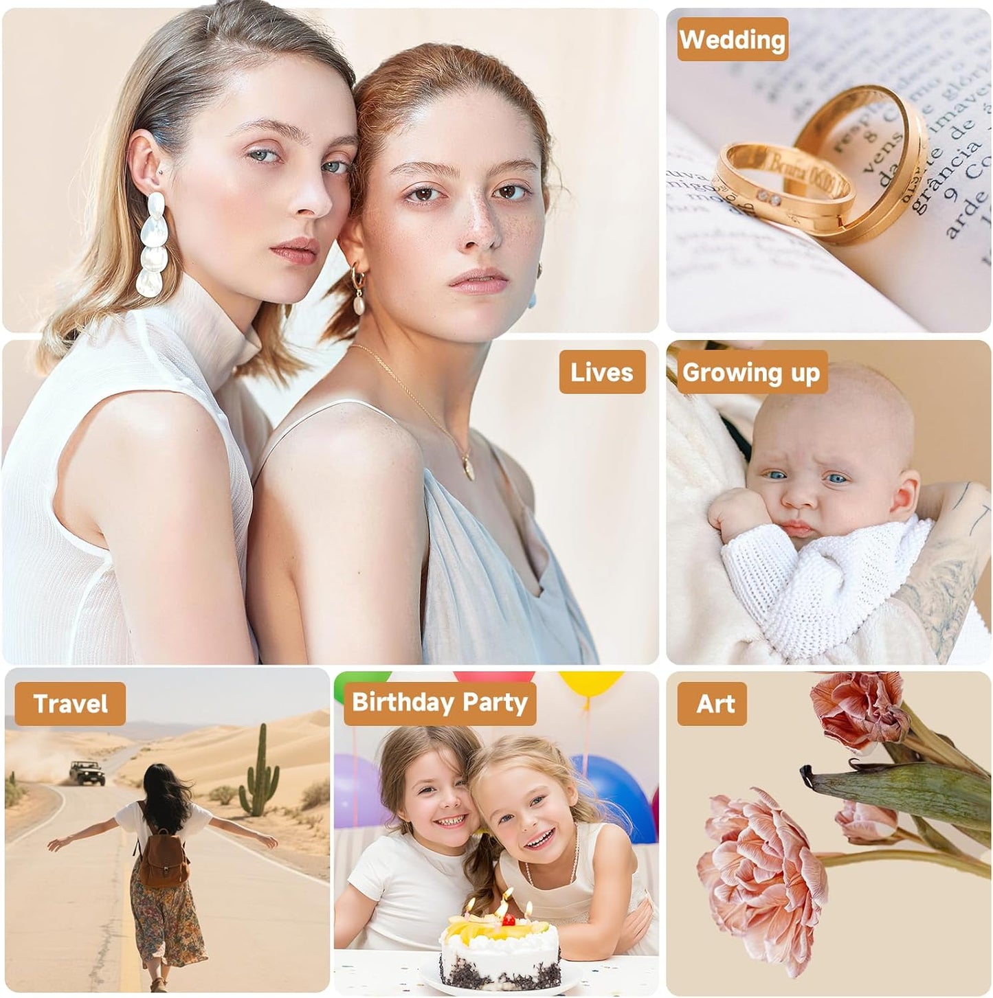 Mini Keychain Camera 4K 64MP Vintage Digital Camera