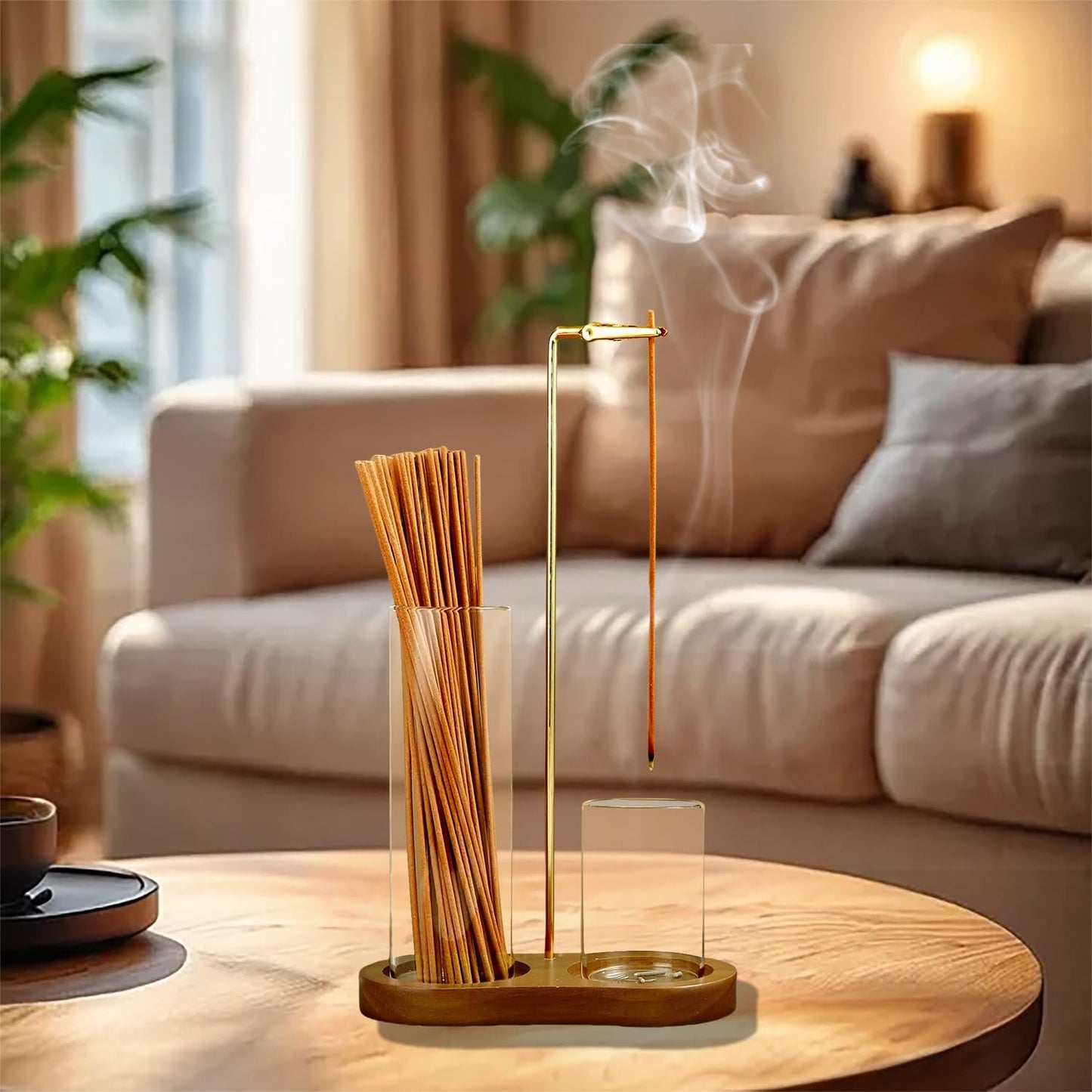 2 in 1 Incense Holder for Sticks(Incense sticks not included)