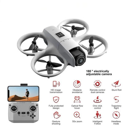 📸Dual Camera Mini Drone with Obstacle Avoidance🛩️ – Stunning Aerial Shots ✨