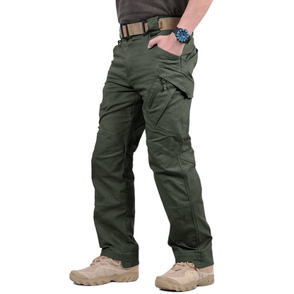 Men’s Tactical Cargo Pants – Ripstop Waterproof Multi-Pocket Combat Trousers