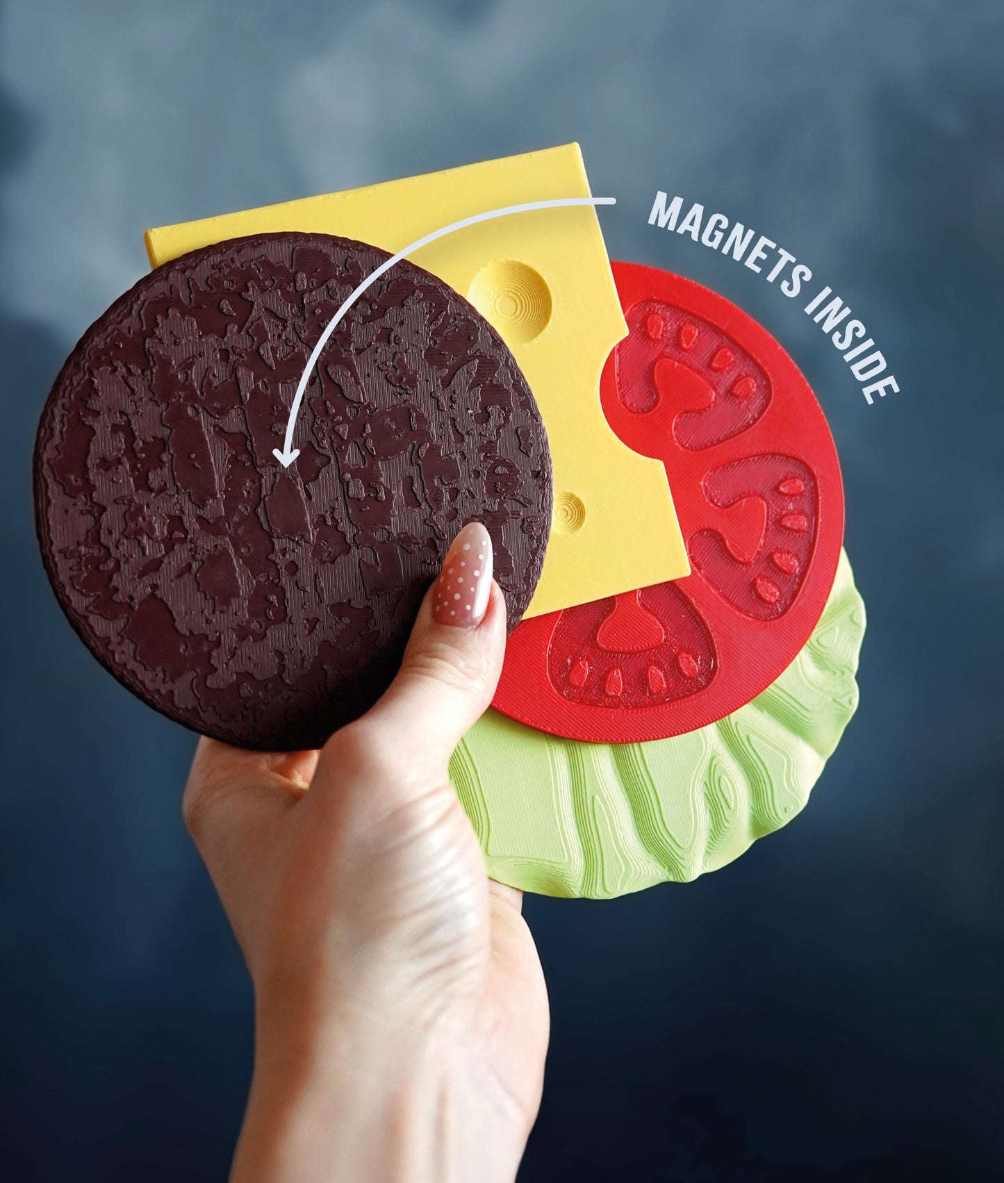 🦫Capy-Burger Coaster Set🍔