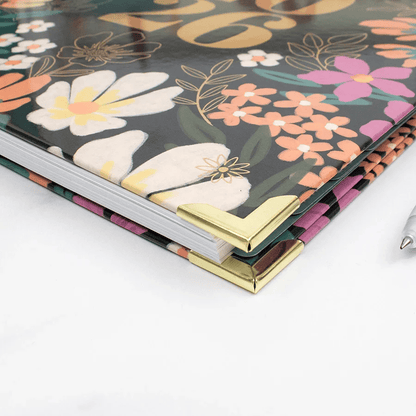 2026 Hard Cover Planner, 8.5" x 11", Blooming Wildly