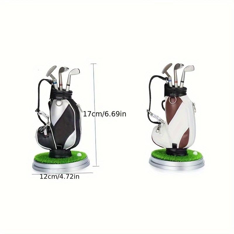 ⛳Golf Pen Holder + 3-Pen Set🏌️‍♂️Elevate Your Office Desk – A Hole-in-One for Style & Function