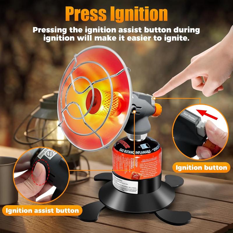 🏆45K+ SOLD🏕️Portable Outdoor Heater- Suitable For Outdoor Camping Tent Garage Fishing