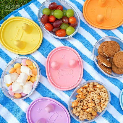 🍪No-Mess Snack Box🧤-Snack Anywhere