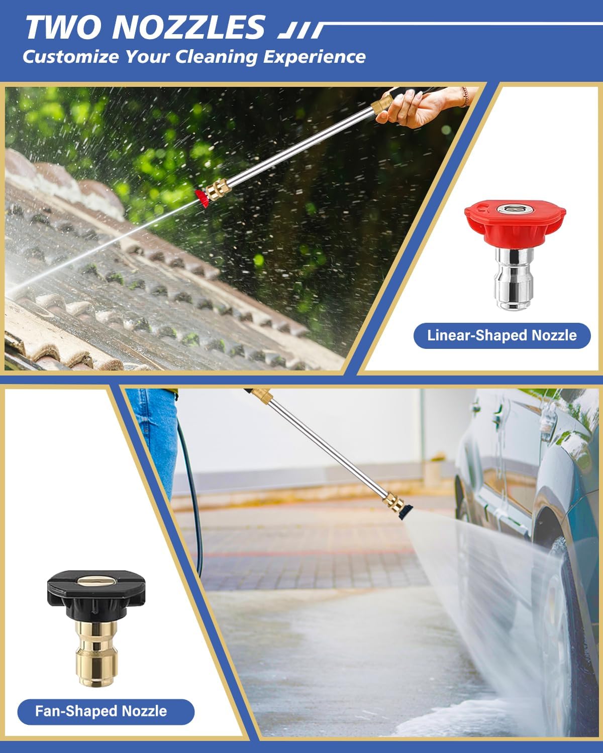 2026 Upgraded Jet Nozzle Power Washer