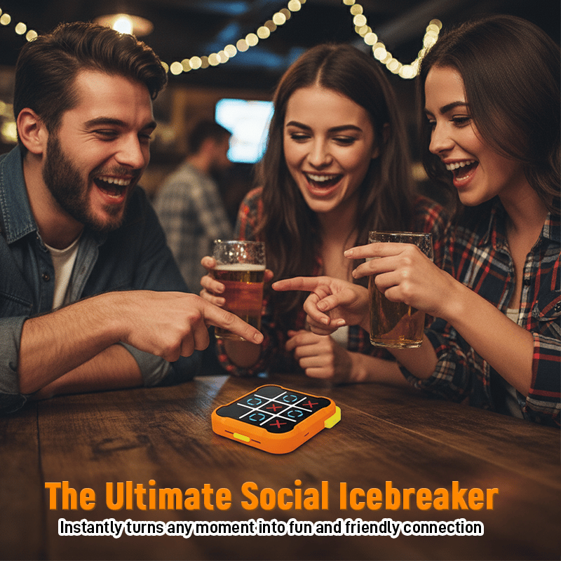 Electronic Tic-Tac-Toe Strategy Game