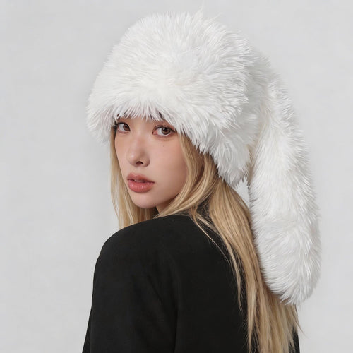 ❄ Winter Hot Sale - 🐇 Cute Long Bunny Ear Plush Hat