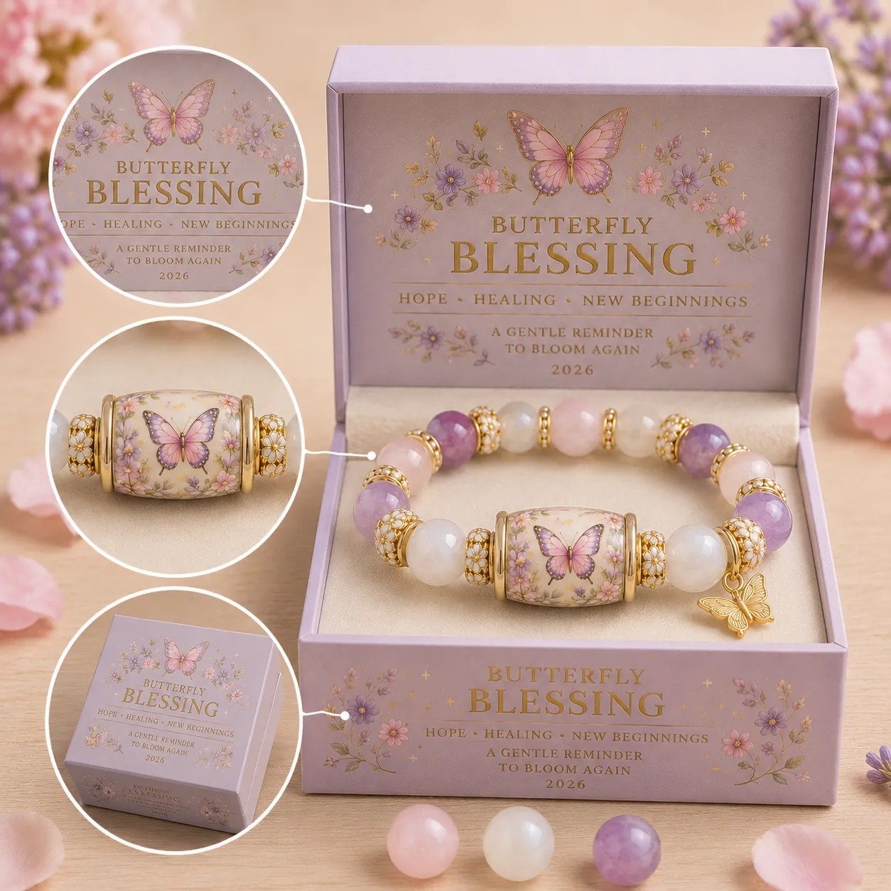 2026 Meaningful Gift Bracelet Collection ✨ Faith • Hope • Healing • Love