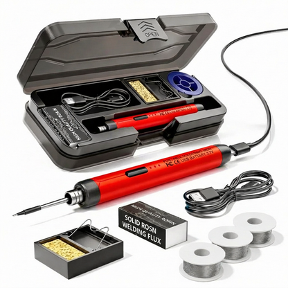 Mroace USB Rechargeable Digital Soldering Iron Kit