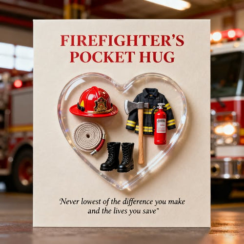 🚒💖A Pocket Hug for Firefighters