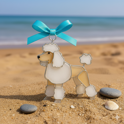 🐶Stained Acrylic Dog Ornaments