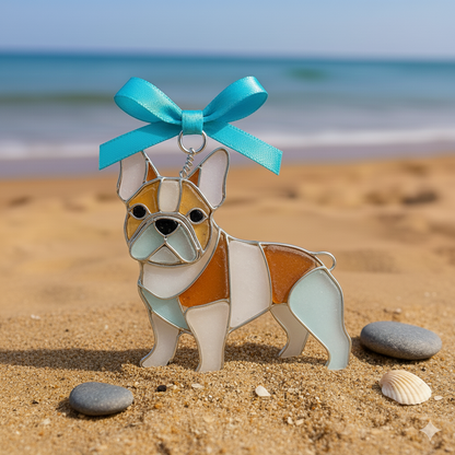 🐶Stained Acrylic Dog Ornaments