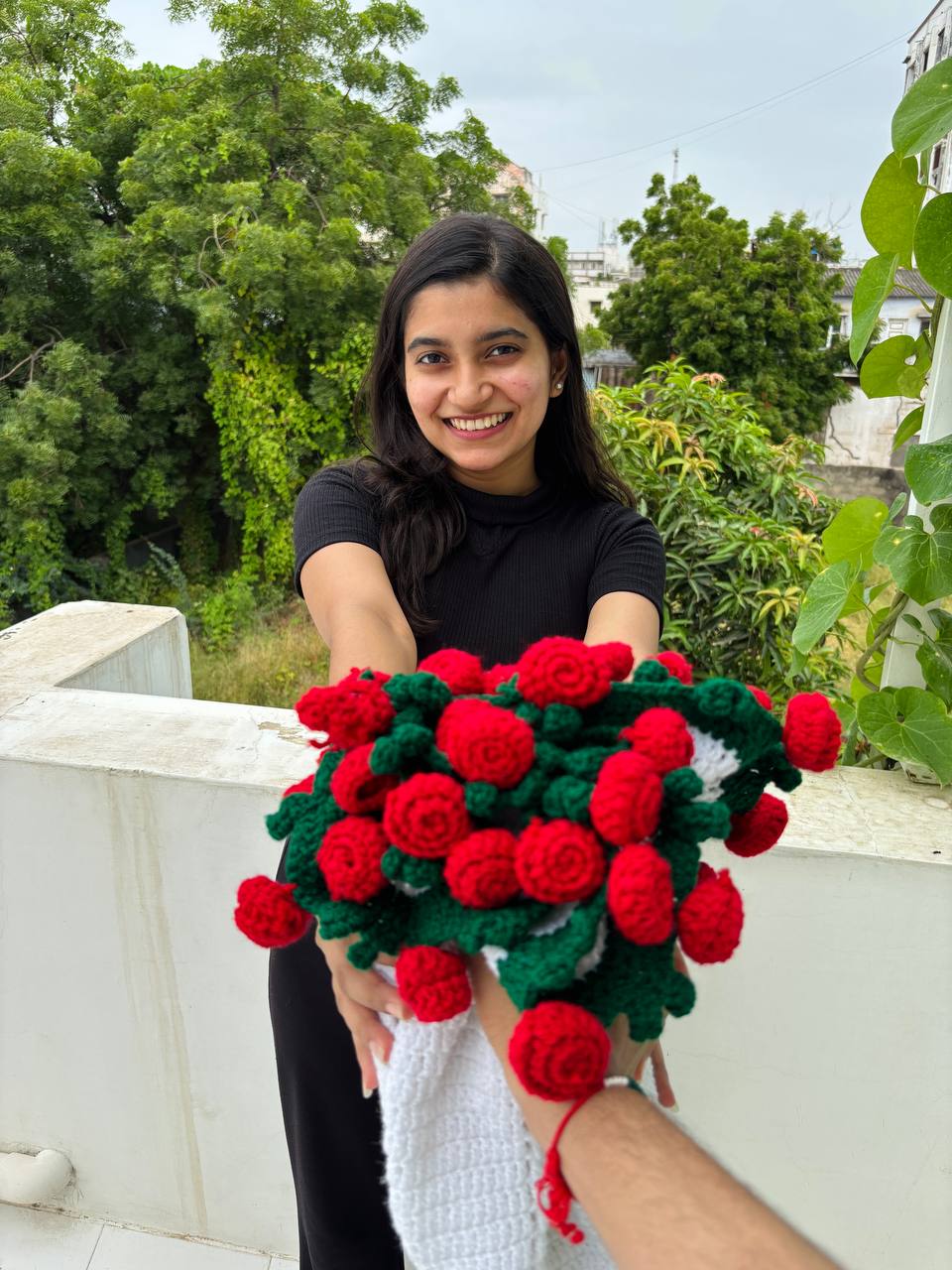 🔥Flash Sale 50% OFF - Premium Rose/Sunflower Bouquet Blanket