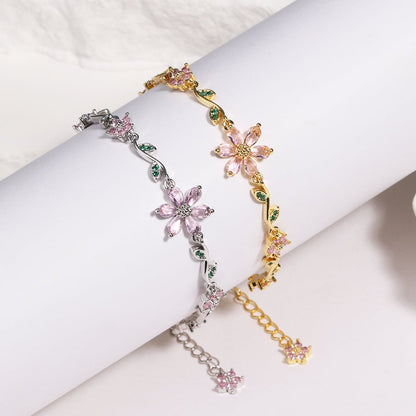 🔥Last Day 50% OFF -🌼✨Flower Bracelet(💫Exquisite Craftsmanship, Lasting Brilliance)