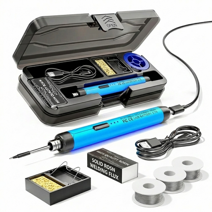 Mroace USB Rechargeable Digital Soldering Iron Kit
