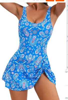 👙Last Day Special Price!!💃Women's One Piece Tummy Control Tie Knot Swimsuit