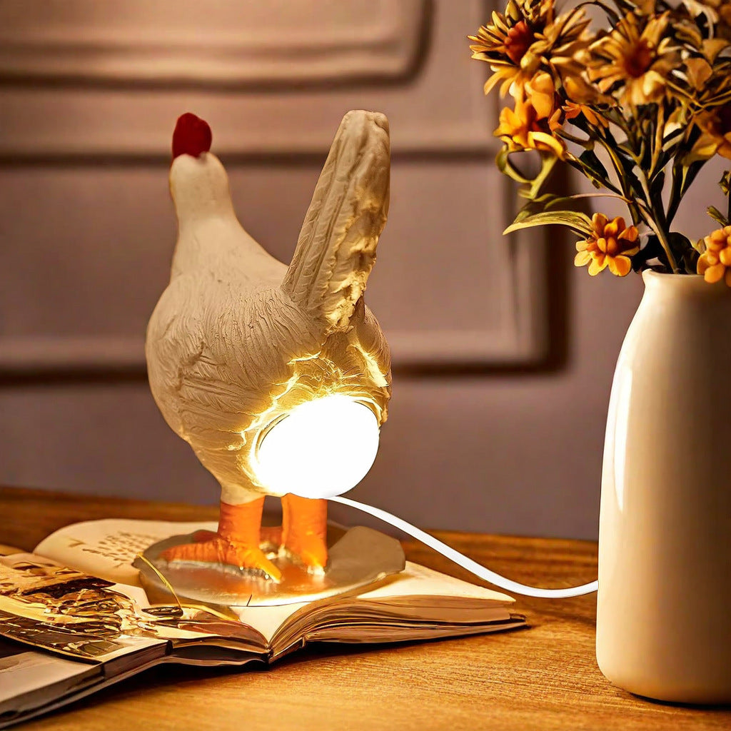🔥Christmas  Discount 49% Off 🏆Chicken Design Desktop Decorative Light