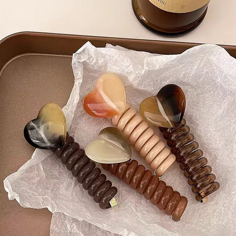 🎉🎁No Damage Soft Elastic Spiral Hair Ties