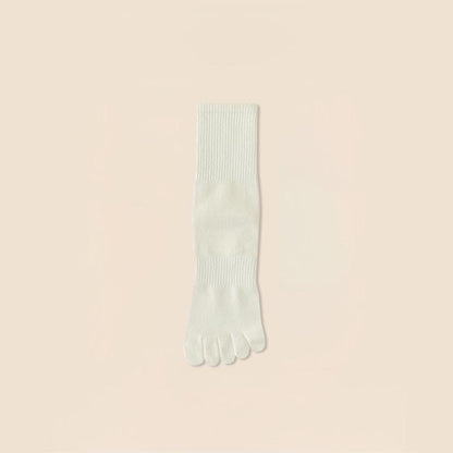 Five‐Toe Cotton Socks — Odor‐Control & Breathable