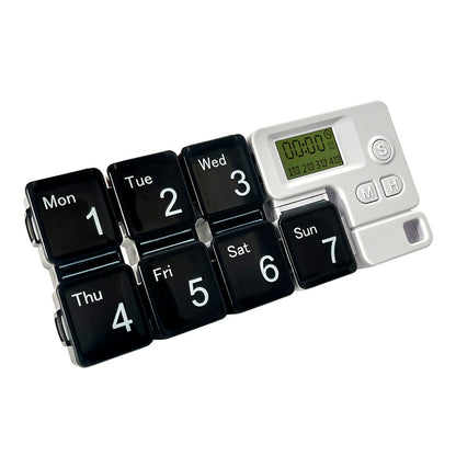 7-Day Smart Pill Organizer with Alarm