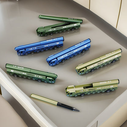 Military-Inspired LED Rifle Pen – Smooth Writing & Unique Design