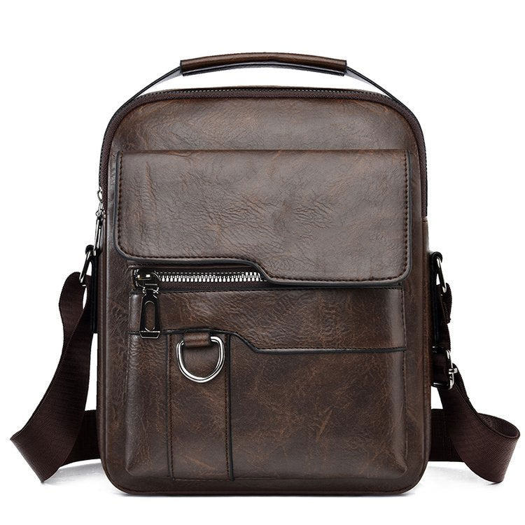 Men's PU Leather Crossbody Bag