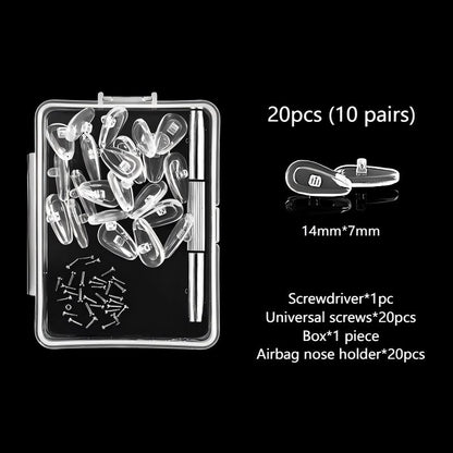 Upgraded Soft Silicone Airbag Nose Pads For Glasses