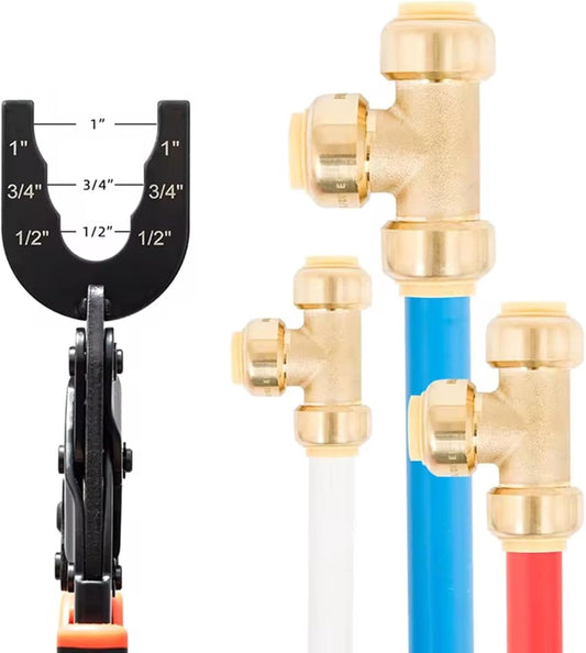 Exclusive Offer💥Fit Disconnect Tong Tool for Easily Removing Push-to-Connect Fittings(1/2in, 3/4in, 1in)