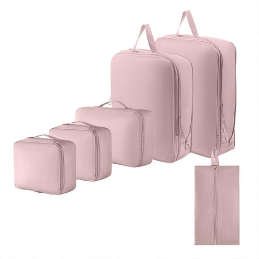 6-Piece Travel Compression Bags Set