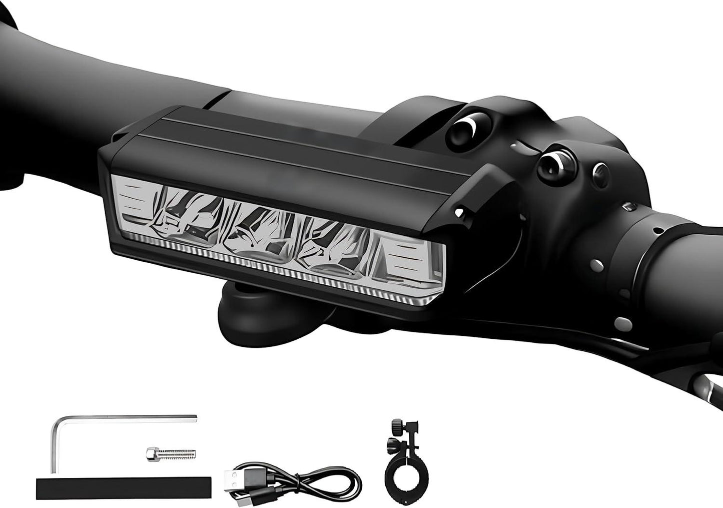 USB Rechargeable & Waterproof Bike Light