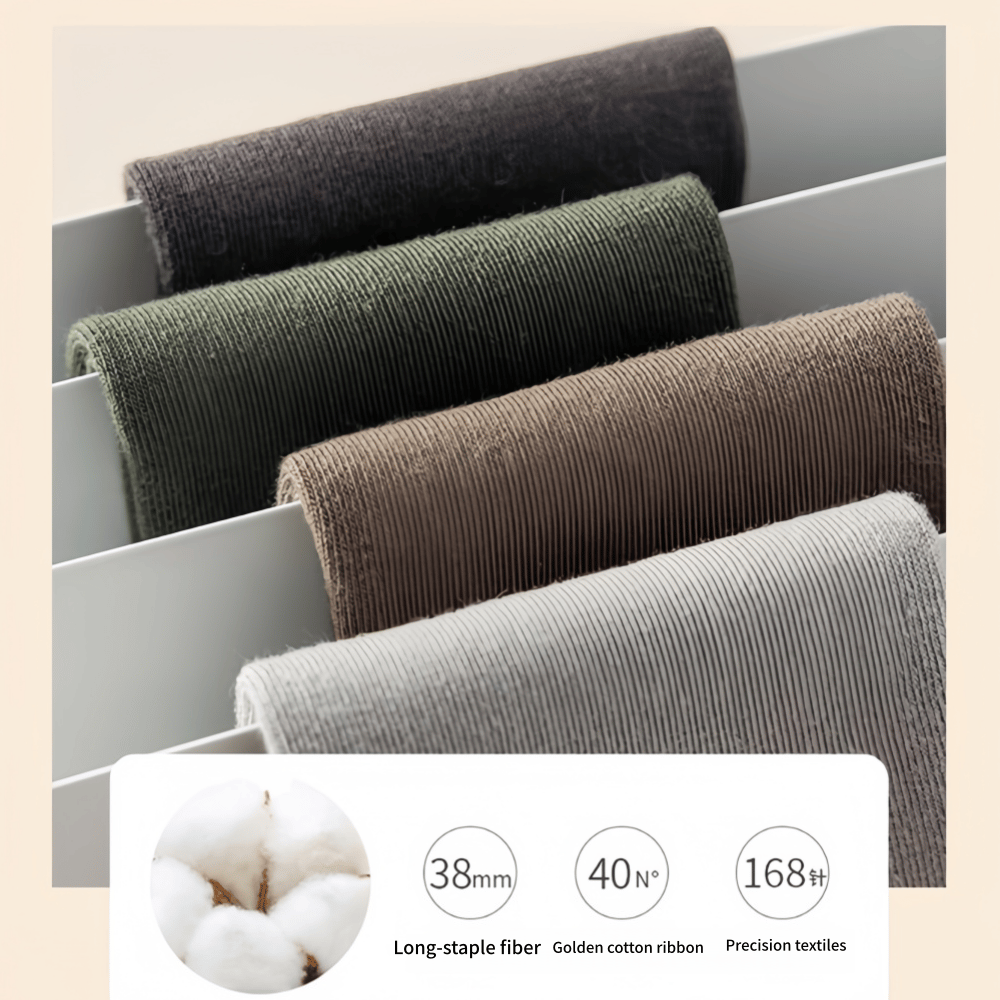 Five‐Toe Cotton Socks — Odor‐Control & Breathable