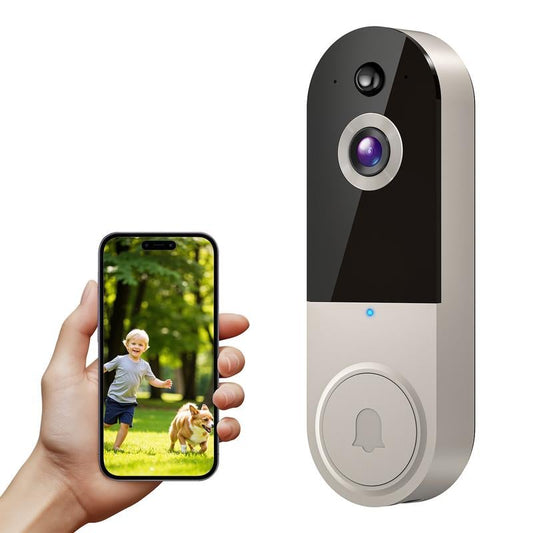 Wireless Doorbell Camera, Smart WiFi Video Doorbell