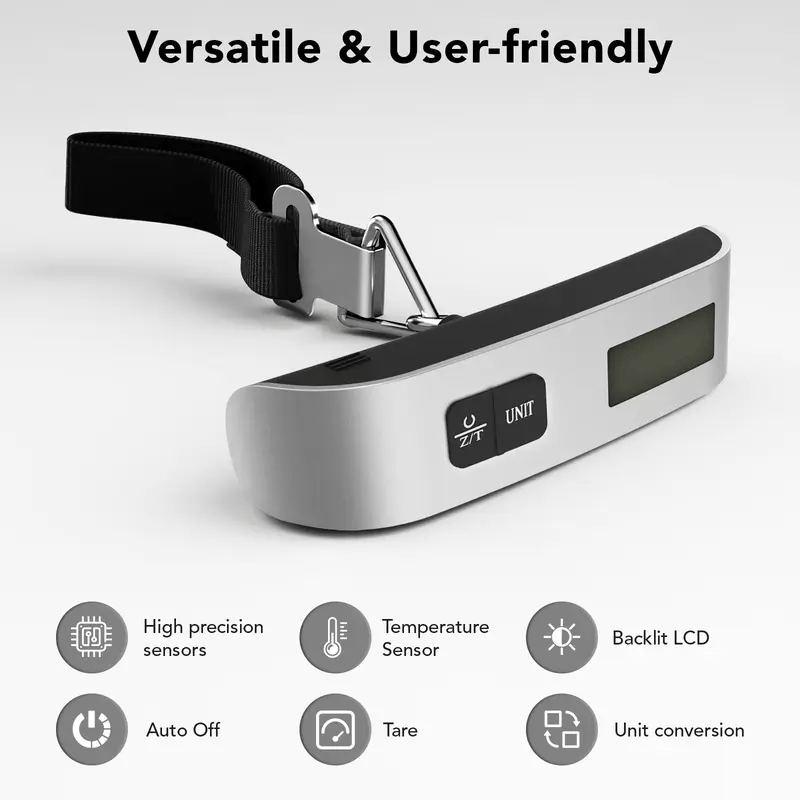 Portable Digital Luggage Scale Accurate Weighing