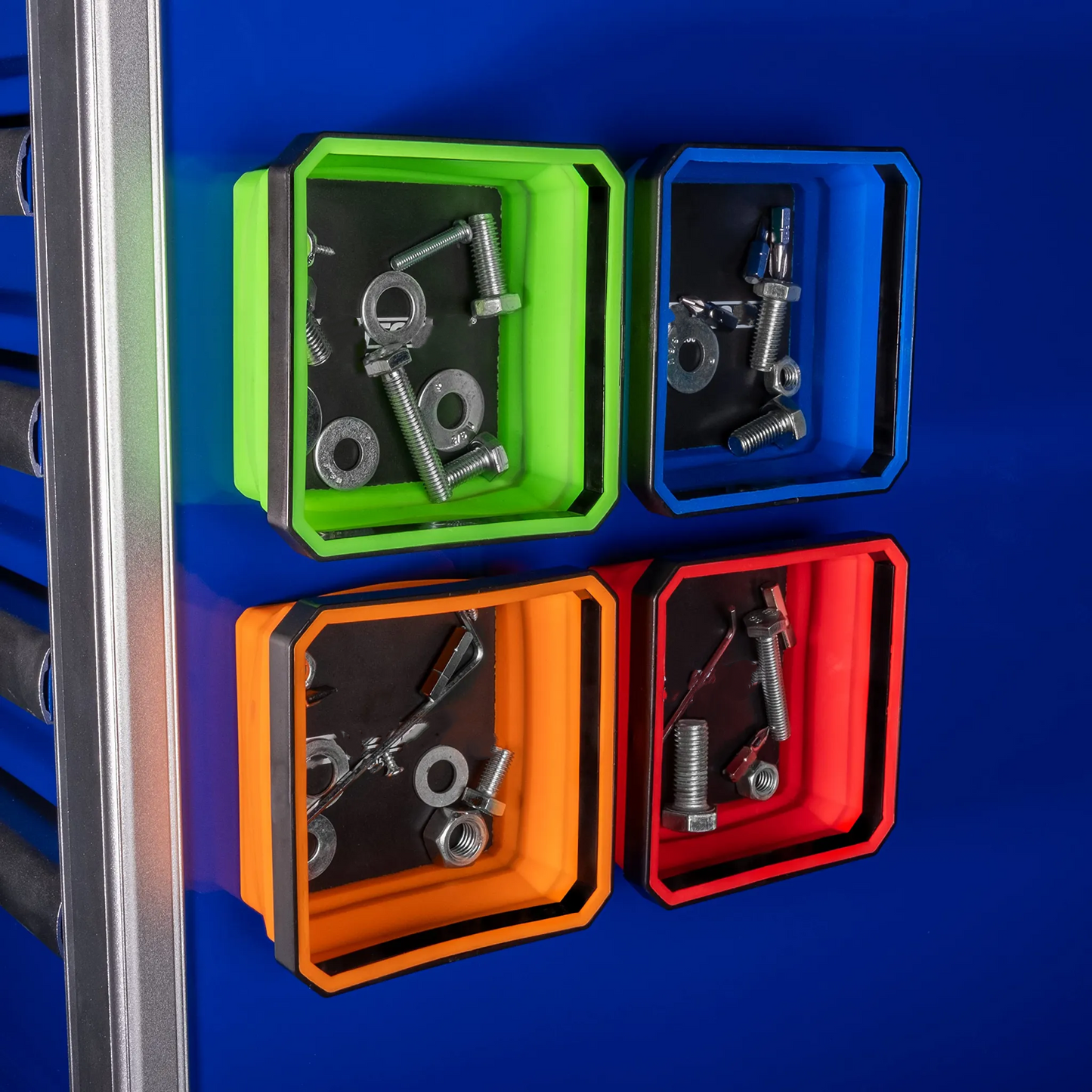 🌟🛠️Upgrade Collapsible Magnetic Parts Tray – Organize Small Tools & Parts!