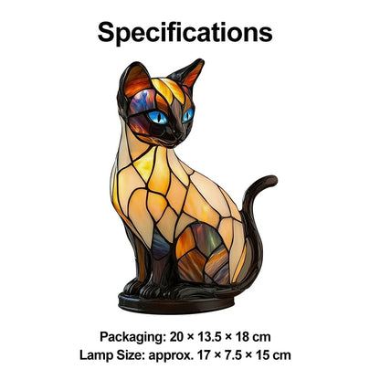 Luminous Cat Artist Crafted Light with Honest Warmth