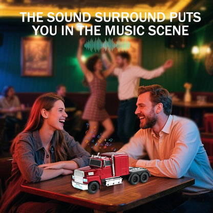 🔥LAST DAY ONLY 49% OFF🔥🚚WSTER WS-570 Big Truck Model Bluetooth Speaker with USB TF Card AUX FM Radio TWS Pairing