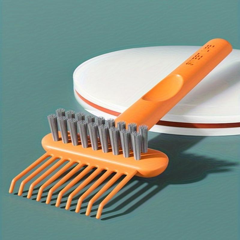 ✨Comb & Hairbrush Cleaner Set (3 Count) — Dual-Tool Mini Rake/Bristle Brushes