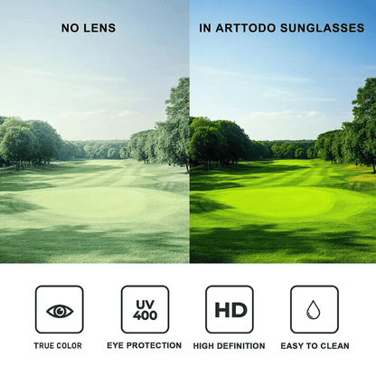 🔥Black Friday Flash Deal🌟🕶️Premium Polarized Sports Sunglasses – Designed for Golfers🏌️