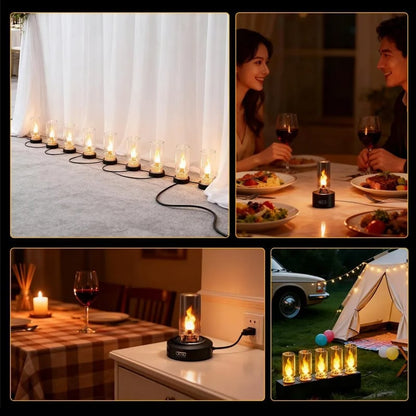 🔥USB Realistic Flame Ambient Lamp