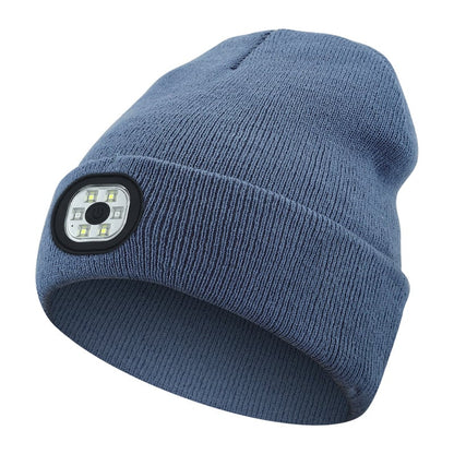 ❄️Winter— Gift Bluetooth Beanie with LED Headlight and Removable Speakers