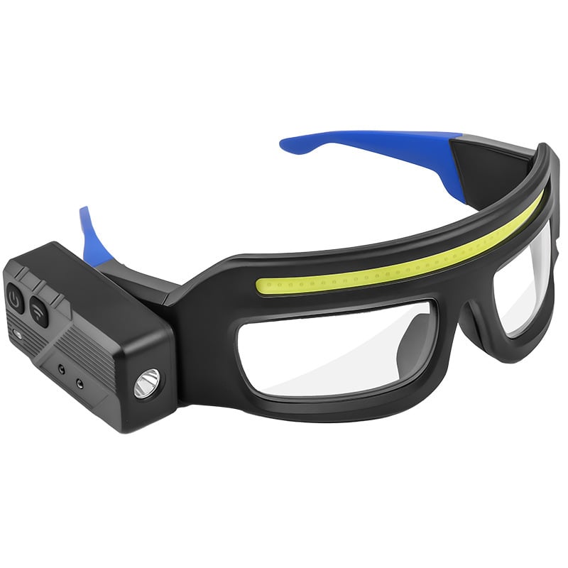 🔥Limited-time discount of 49%🔥🕶️Rechargeable LED sports-sensing glasses light🕶️