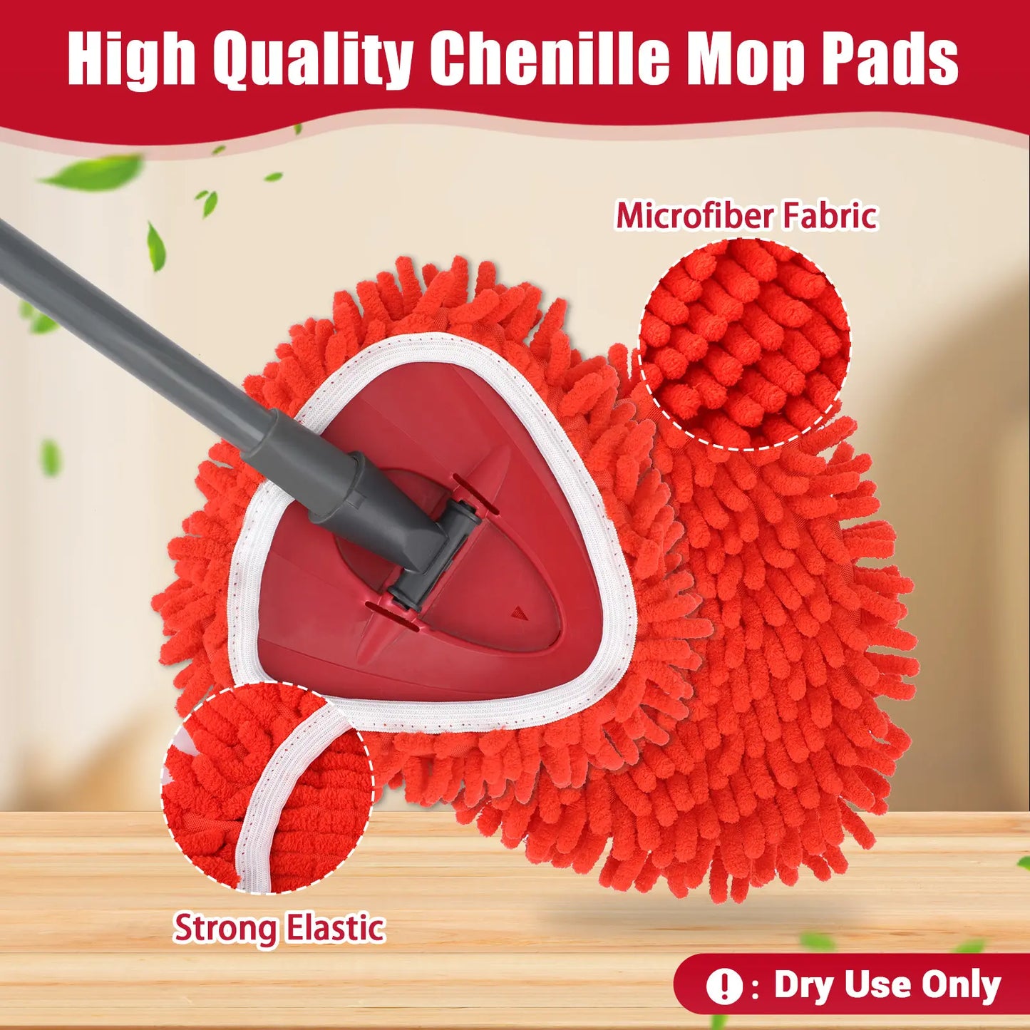 Duster Replacement Heads , Long-Handle Dry Cleaning Refills