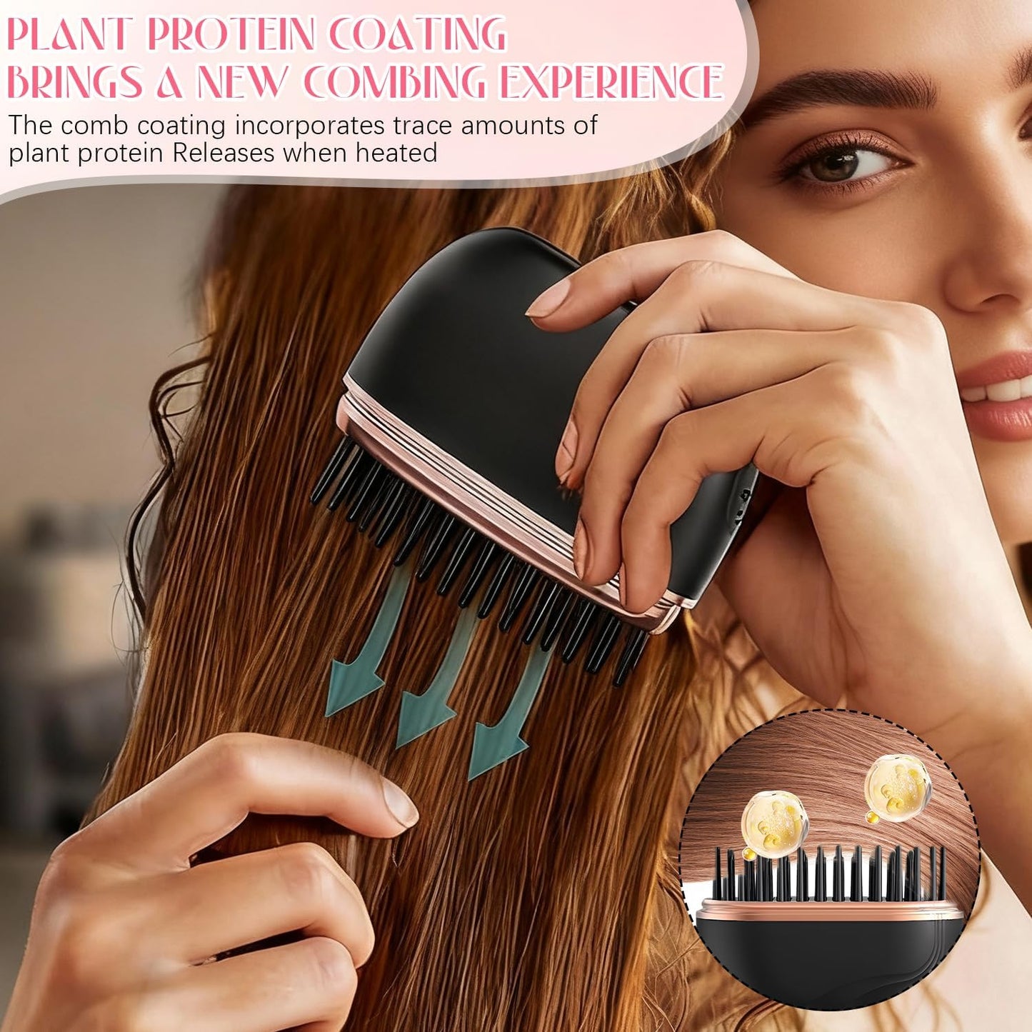 💖 Mini Portable Hair Straightener
